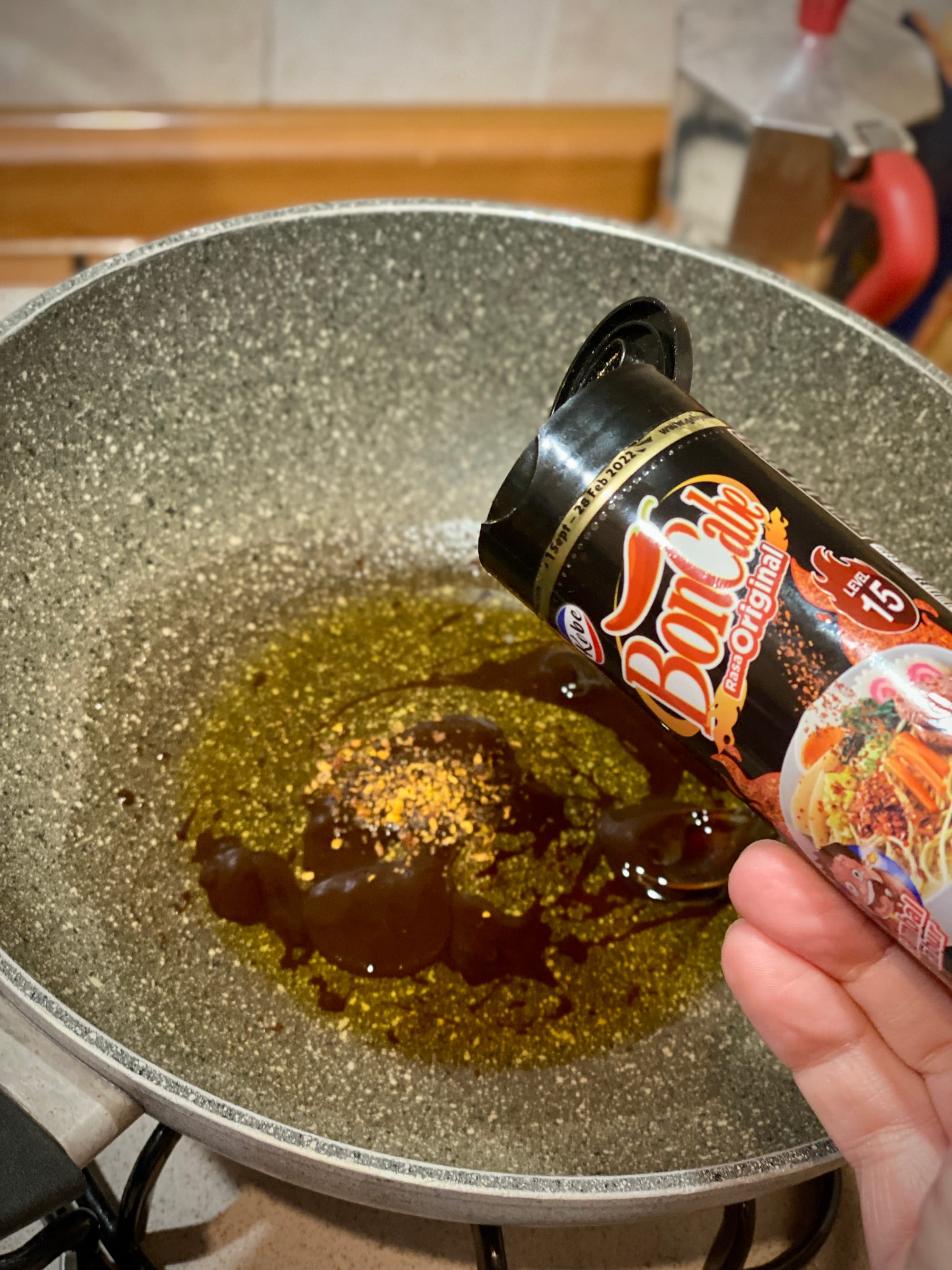 Bloody delicious Cacio & Marmite spaghetti, mate!