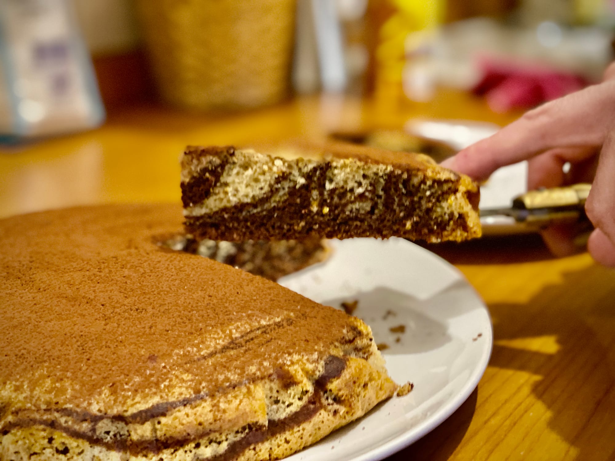 Let's rock! Zebra cake saporita