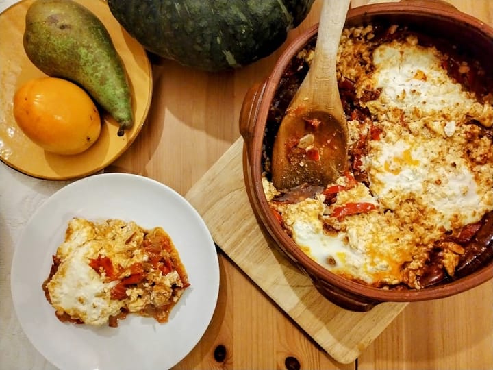 Israele + Grecia = Shakshuka con la feta
